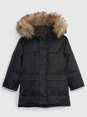 Gap Toddler Heavyweight Parka Jacket Black